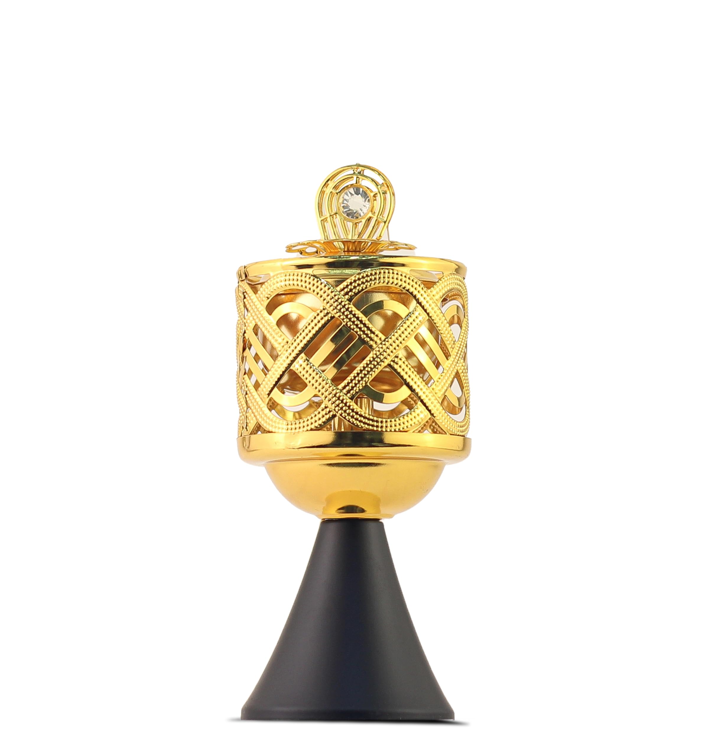 Mobigon Charcoal Incense Burner, Vintage Arabic Bakhoor Burner for Oud, Frankincense, Yoga, Spa, and Home Decor (Style 36)