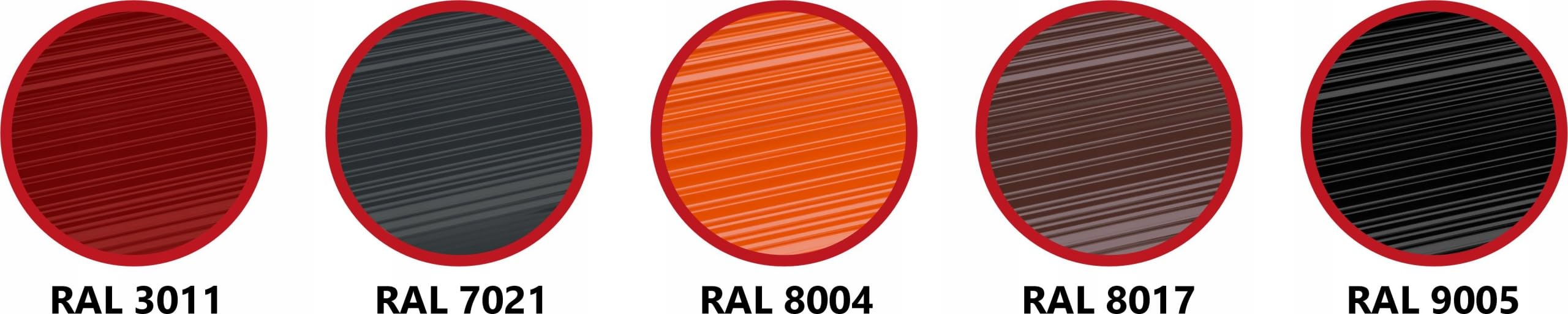 FLEX STANDARD 300mm x 5,0m Wandanschlussband/Kaminanschlussband ALU 2D Struktur (RAL3011 - Rot)