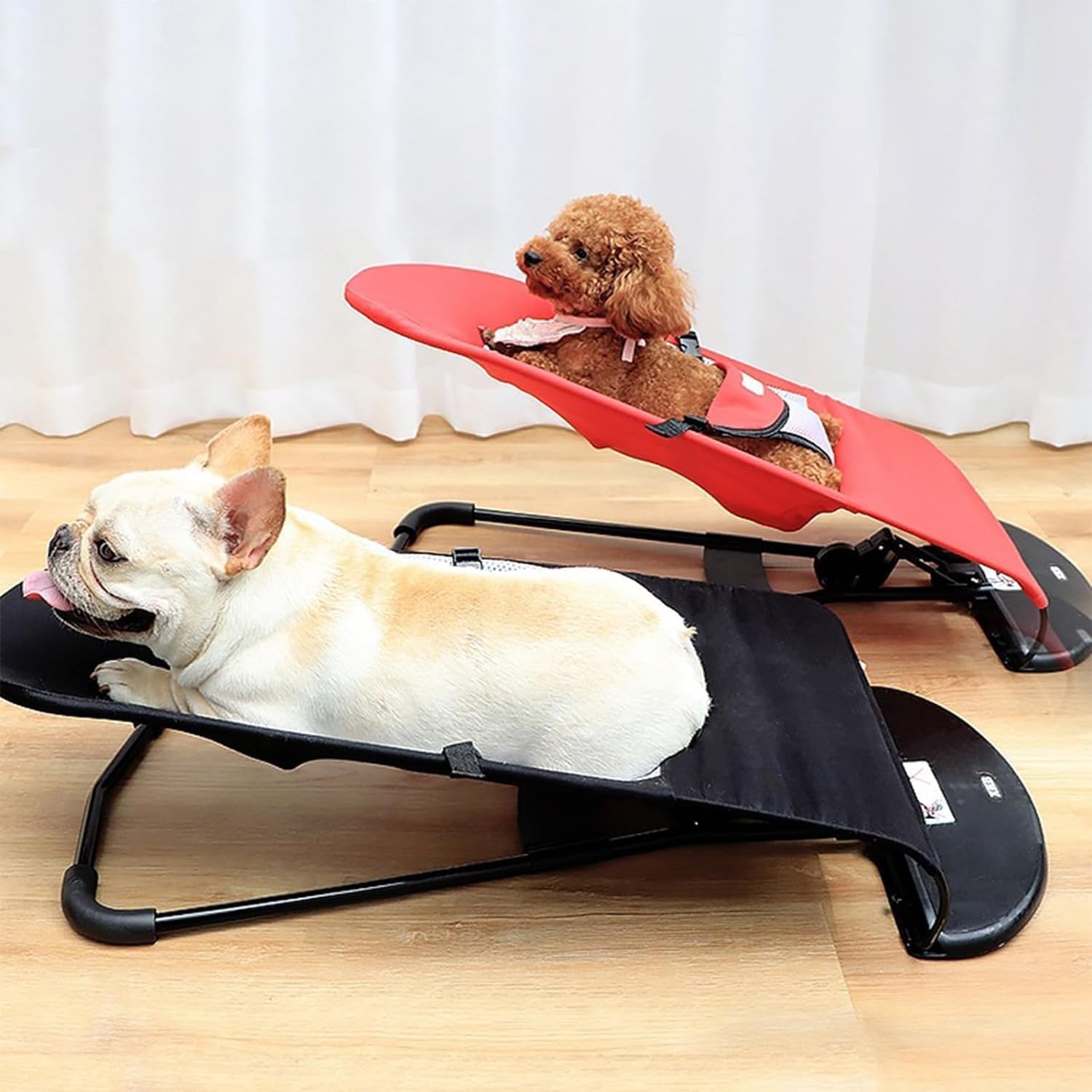 Amazon | Brfveob ペットバウンサー 犬 猫 チェアー 椅子、ペット用 