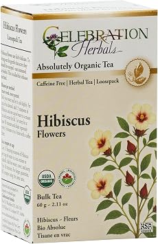 CELEBRATION HERBALS Hibiscus Flower Organic, 2.11 Oz