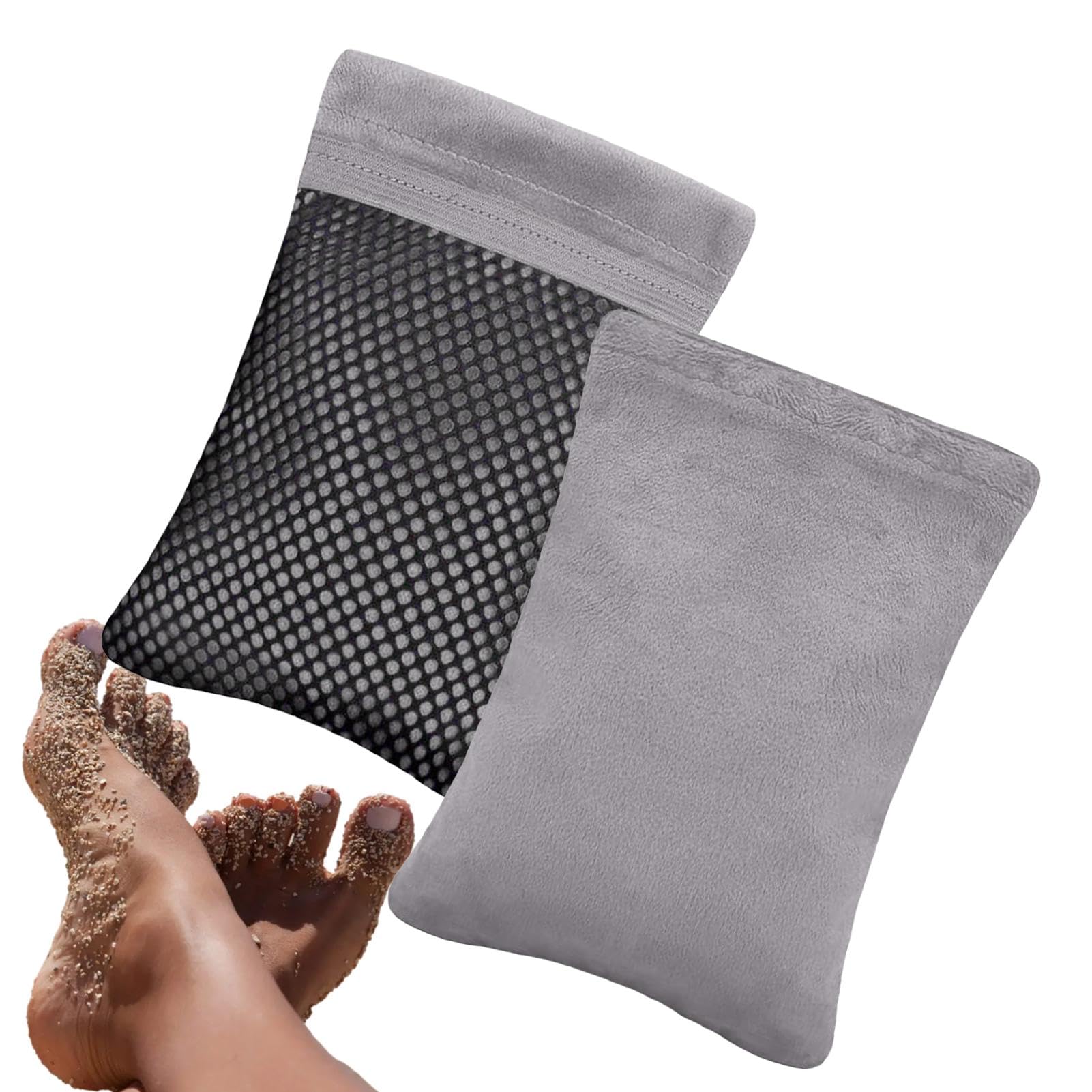 Sac De Retrait De Sable De Plage, Brosse De Retrait De Sable