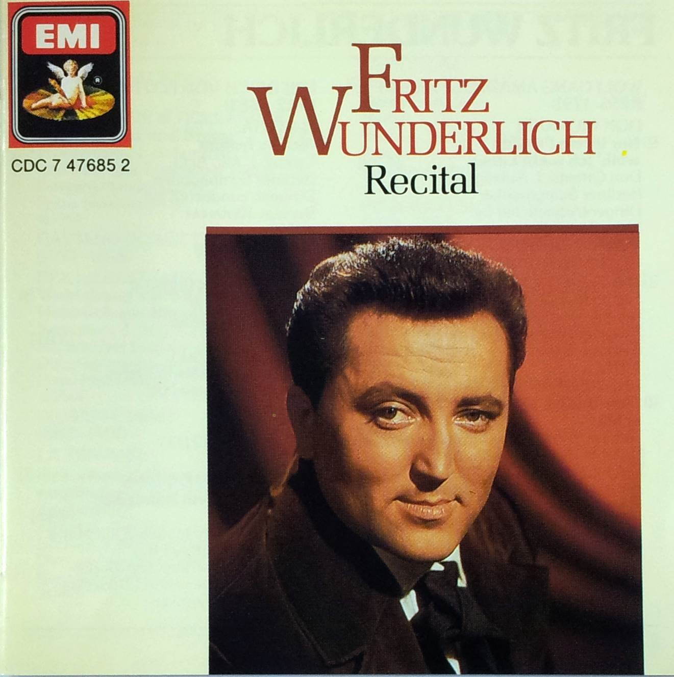 Recital [Audio CD] Wunderlich, Fritz