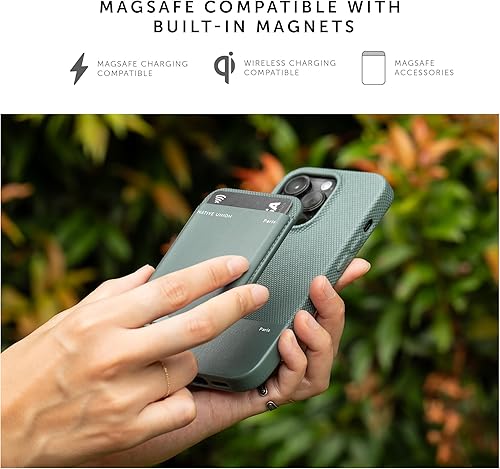Miniatura 3 de Native Union (Re Classic - Funda MagSafe compatible con imanes integrados, materiales reciclados y a base de plantas, ultraduradera, con protección