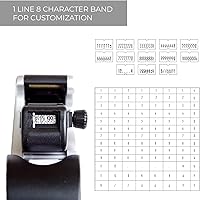 Vista 5 de Pistola de precios SBLabeler/Pistola de precios de una línea/Rollo precargado de etiquetas blancas y hoja de instrucciones