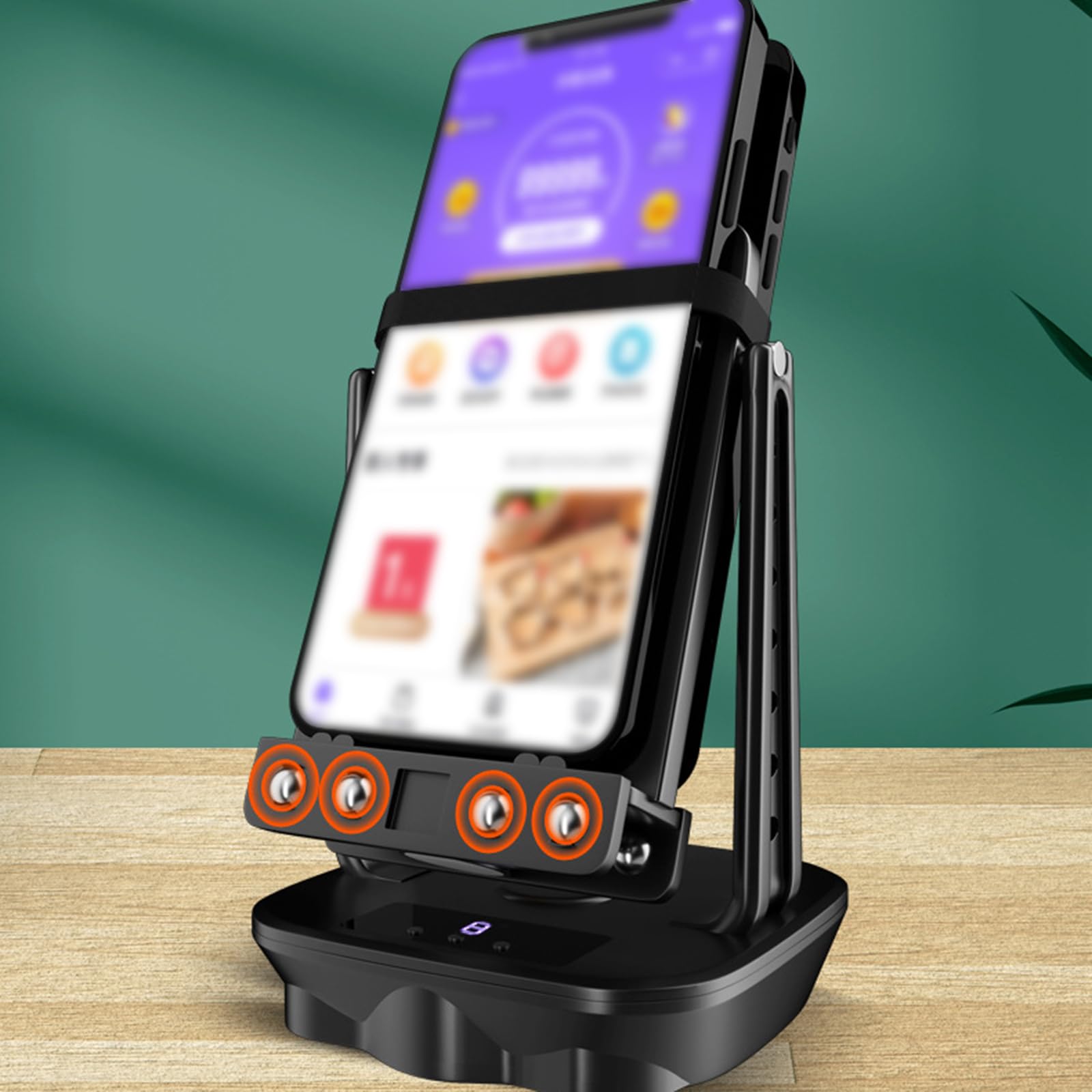 Amazon.co.jp: スマホ 振り子 2台同時 自動ステップ稼動 歩数 
