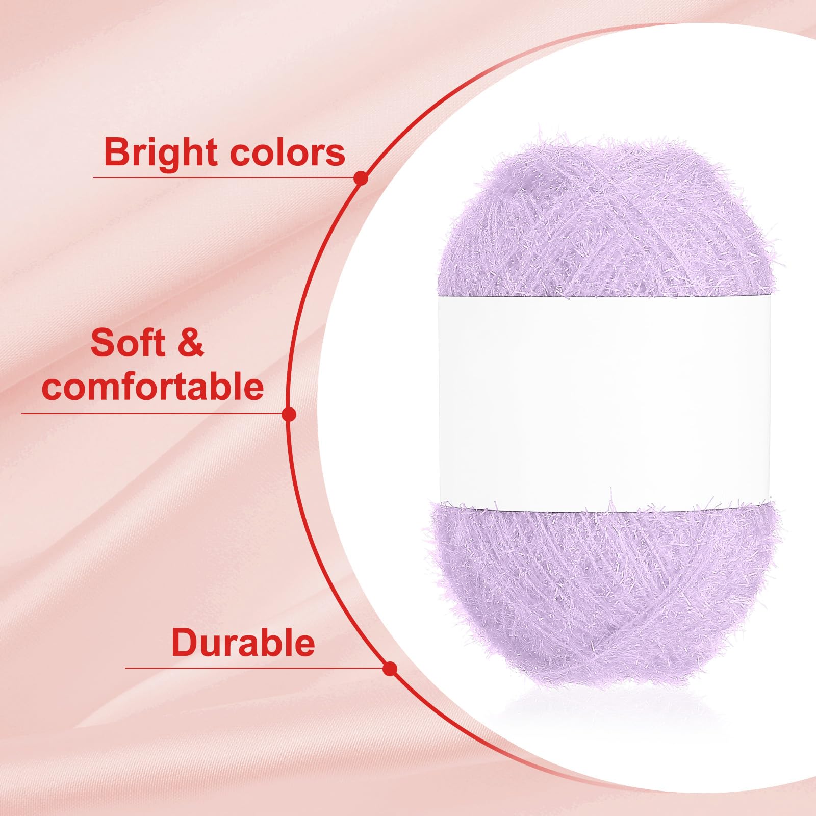 PATIKIL 218 Yard Scrubbie Yarn - Image 3