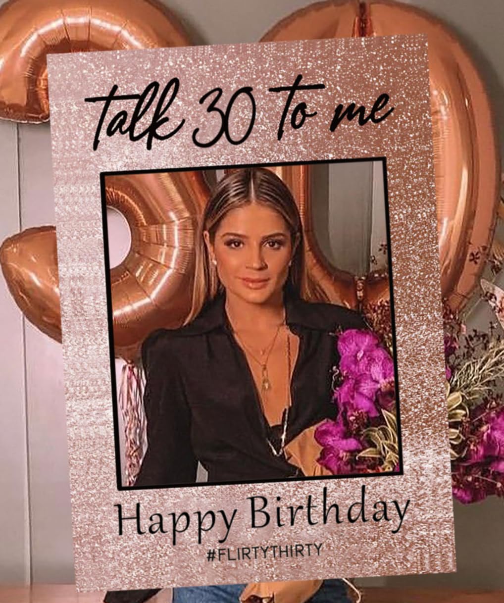 LaVenty Talk 30 to Me Birthday Decoration30th Birthday Decoration