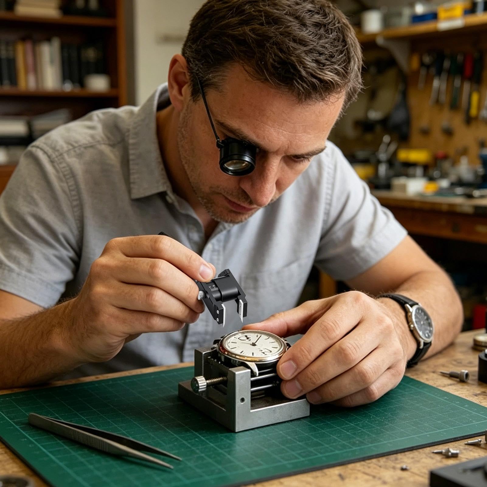 Kit De Herramientas Ajuste Reloj Acero Aleación, Reparación Rápida Y | Kit de Ajuste y Reparación, Herramientas para Relojes Para Hogar Y Taller Relojeros Profesionales Y Principiantes