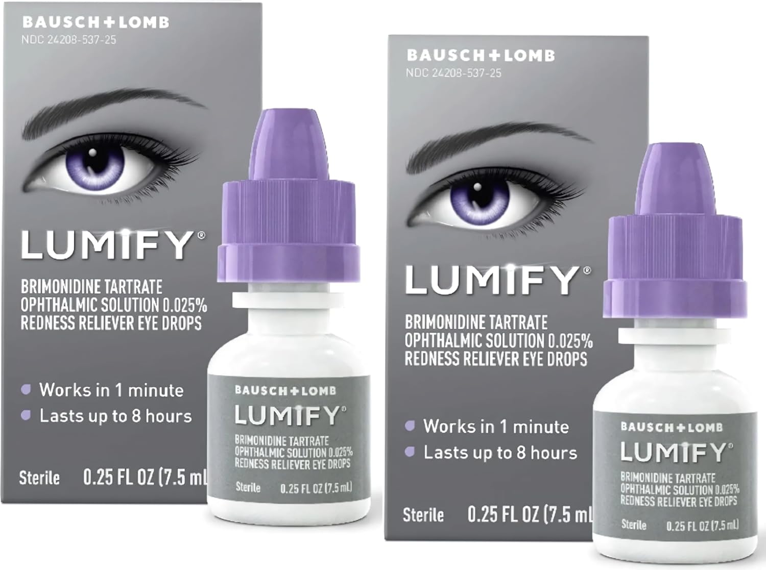 Advanced Caresour Wipes Lumify, Eye Drops, 7.5 mL (Pack of