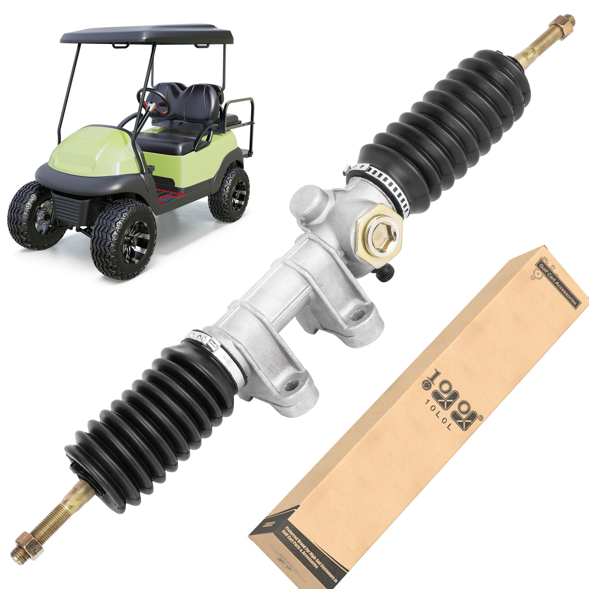 10L0L Golf Cart Steering Box Assembly Fits Yamaha G22 Gas or Electric Golf Cart (2003-07) JU0-F3400-00