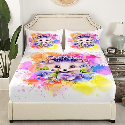 Miniatura 9 de Sábana bajera ajustable de natación para niños, tamaño matrimonial, juego de ropa de cama moderna de juegos deportivos de natación, decoración de