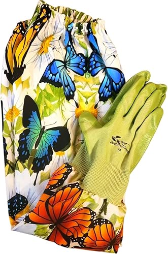 Miniatura 9 de NOMPI GARDENSLEEVES - Funda antiarañazos para piel para jardinería, cosecha, hiedra, roble zumaque