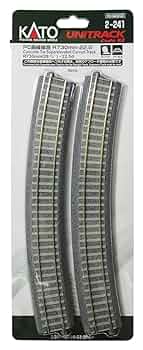 KATO HOゲージ PC曲線アプローチ線路 R730-22.5° 左右各2本入 2-242 鉄道模型用品 rdzdsi3 Amazon | KATO HOゲージ PC曲線線路 R730-22.5° 4本入 2-241