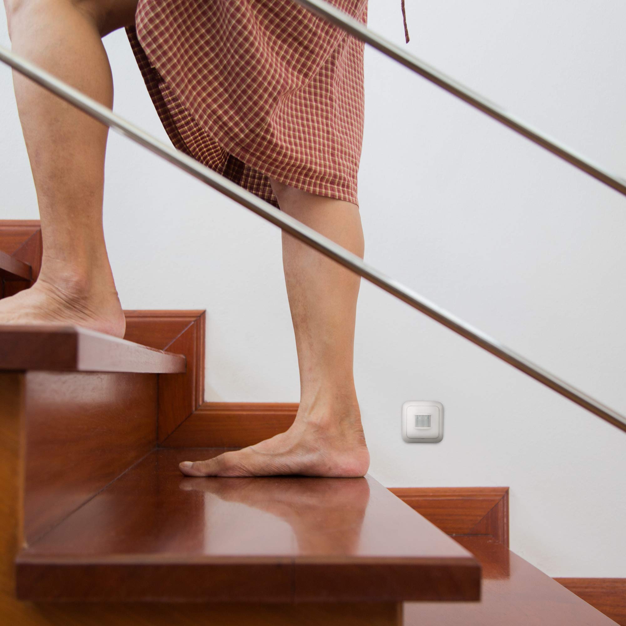 Détecteur de mouvement d'intérieur Smartwares Plug & Connect - Sans fil - Piles incluses - Système domotique