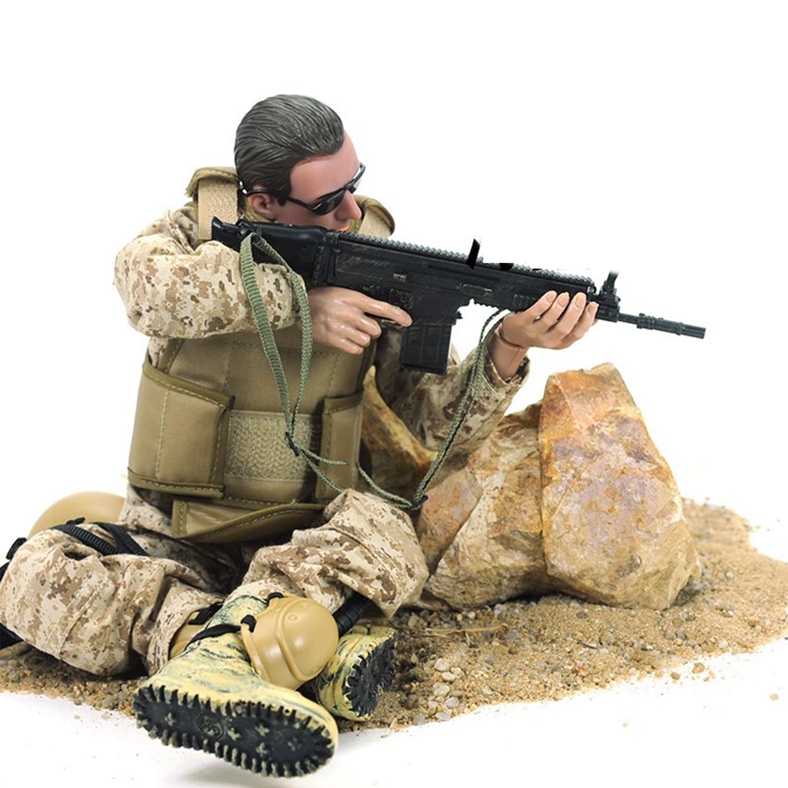 Leying Soldato in Scala 1/6 Seals 12 Pollici Collezione di Modelli Militari Set di Giocattoli Realistici