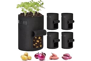 JERIA 5 Gallon Potato Grow Bags for Optimal Potato Growing