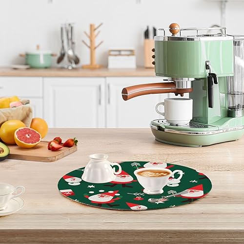Miniatura 6 de 3 Pcs Large Trivet Mat for Hot Pots and Pans 15in Cotton Thread Weave Hot Dishes Trivets for Teapot Camper Must Haves Santa Snowman Socks Christmas