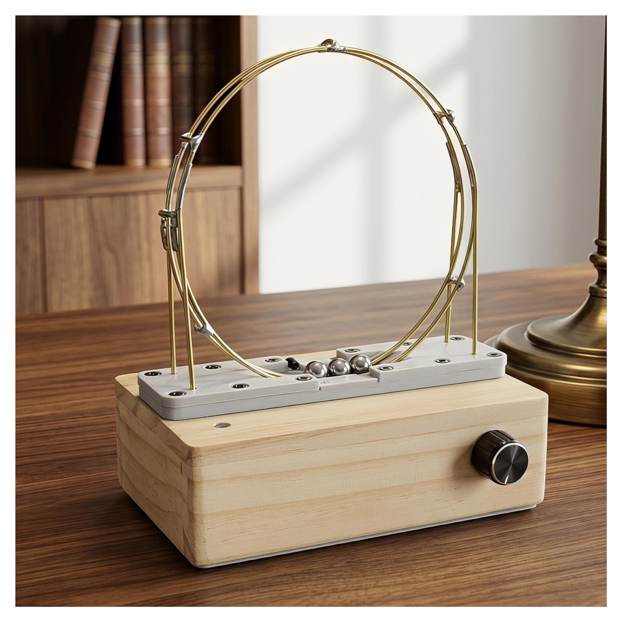 Modelo de demostración de física de ciclotrón electromagnético, Acelerador de Bobina Circular de Bricolaje con Control Inteligente, Dispositivo de Experimento de Movimiento perpetuo