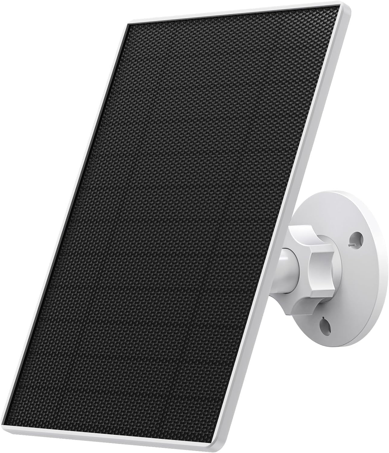 Solar Panel for Google Nest Cam Outdoor or Indoor,6W Solar Panel Charger for Google Nest,IP66 Waterproof Solar Panel for Google nest with 9.84Ft Charging Cable & 360°Adjustable Mount, Black