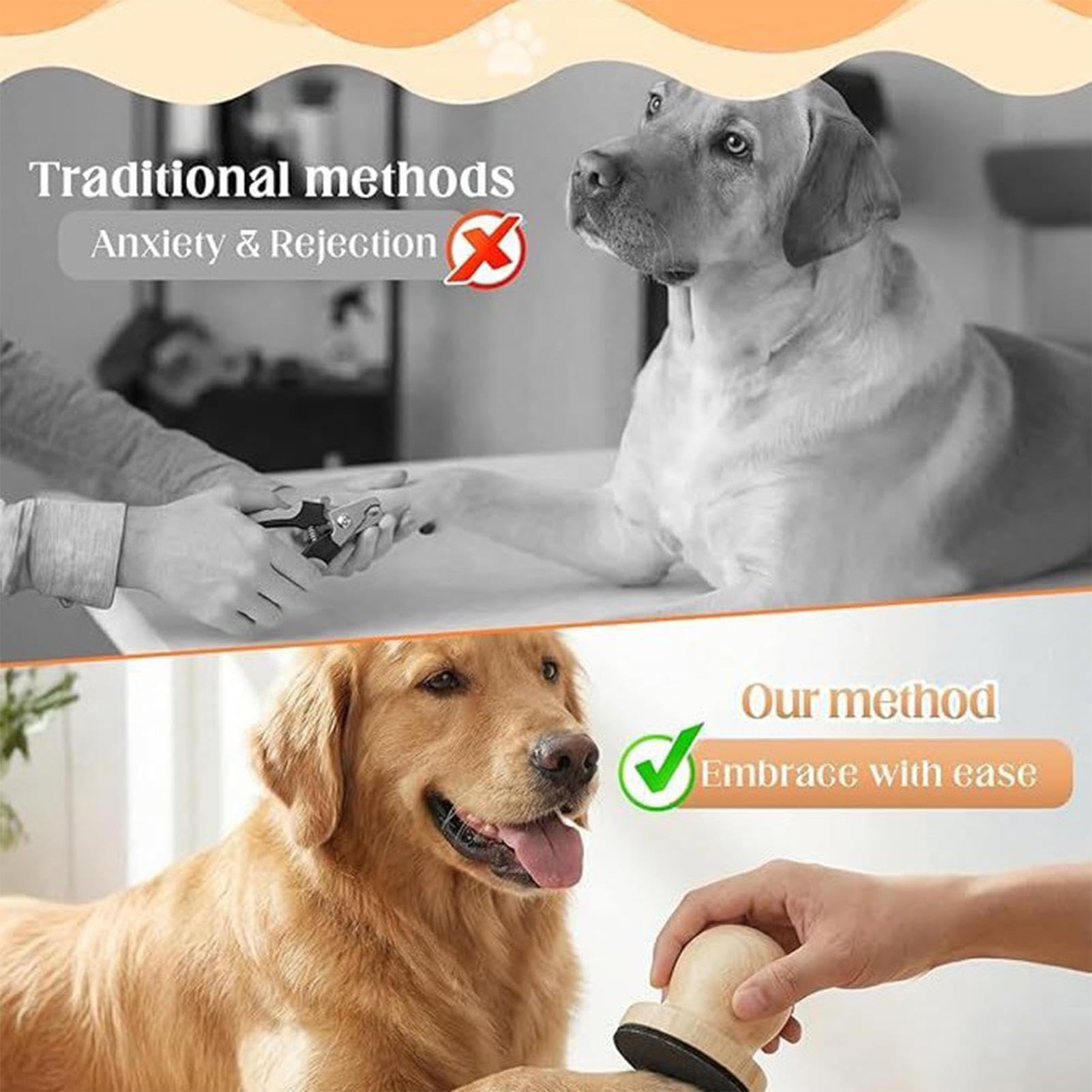 Krallenfeile für Hunde Leises, Sanftes Feilkratzbrett | Hunde-Nagelpflegegerät Zum Schleifen, Schmirgeln Und Glätten Der Und Krallen, Für Hunde, Katzen, Welpen Sowie Andere