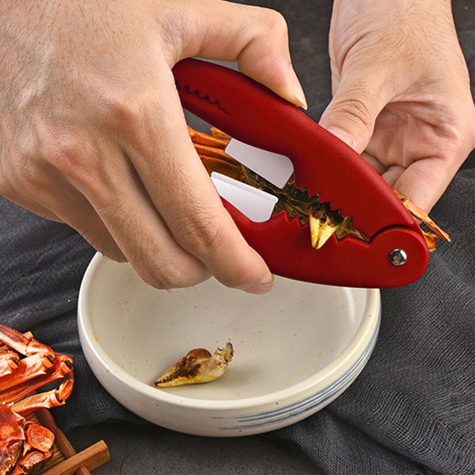 カニさん専用 Dio-ZX カニ型キャリパー専用サポート、アルミ製 シルバー