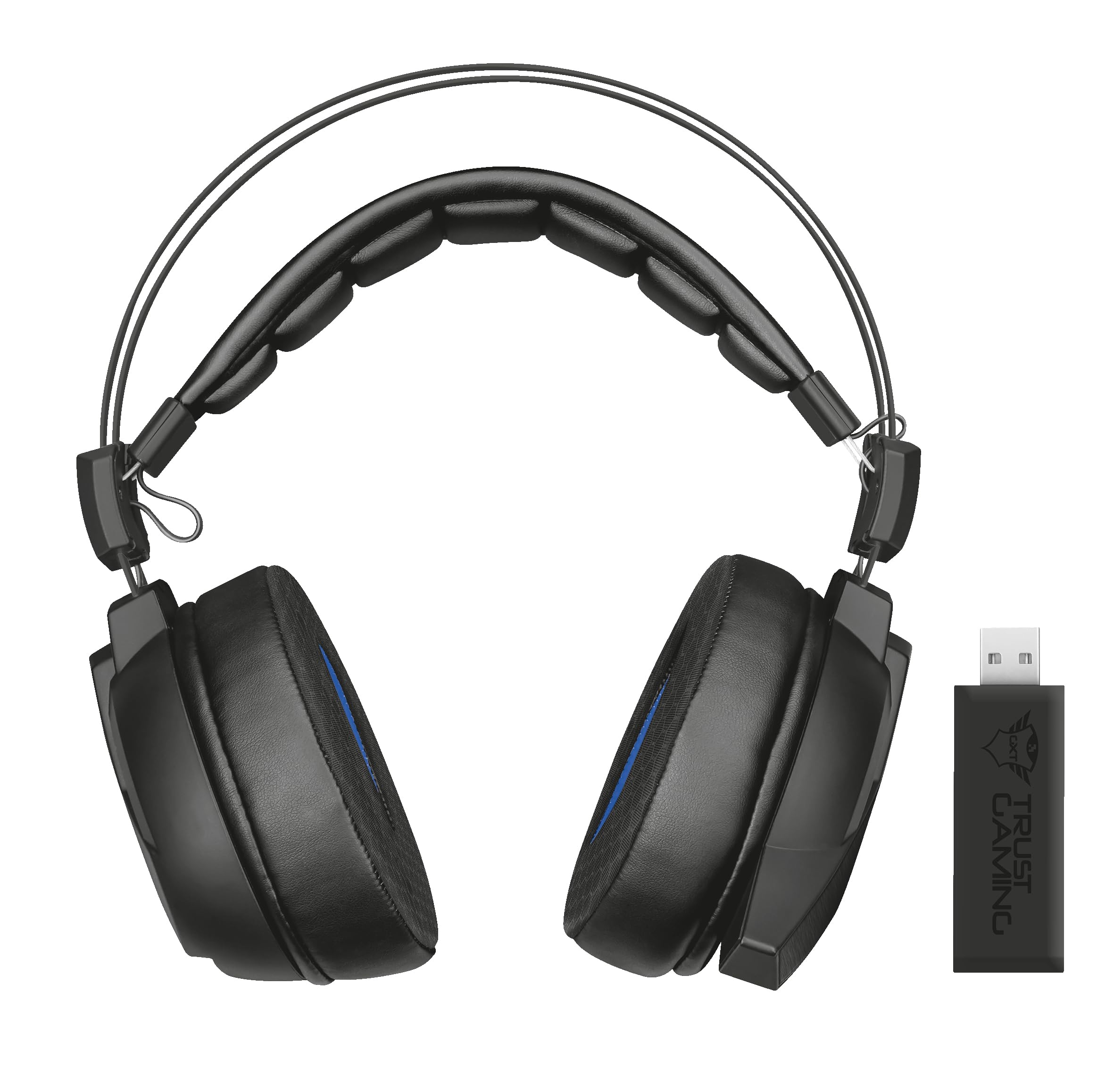 Testa Gaming Wireless 50 mm 7.1 Surround Sound - Dettaglio