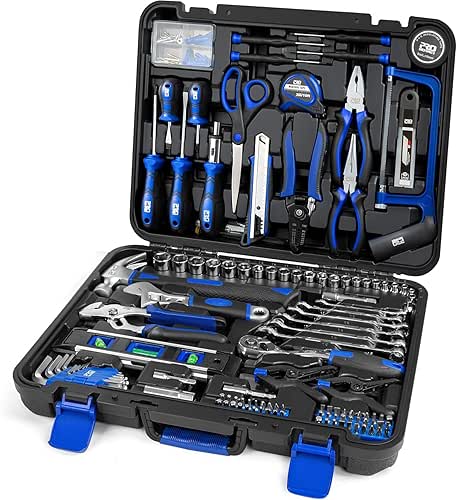 Prostormer 259-Piece Tool Kit, General Household Hand Tool Set with