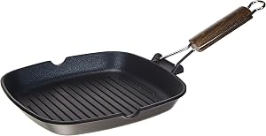 ANTIKARS Home Ustensiles de cuisine et de préparation Delizia avec manche de poêle antiadhésif 26 x 26, aluminium moulé sous pression, noir, 26 cm