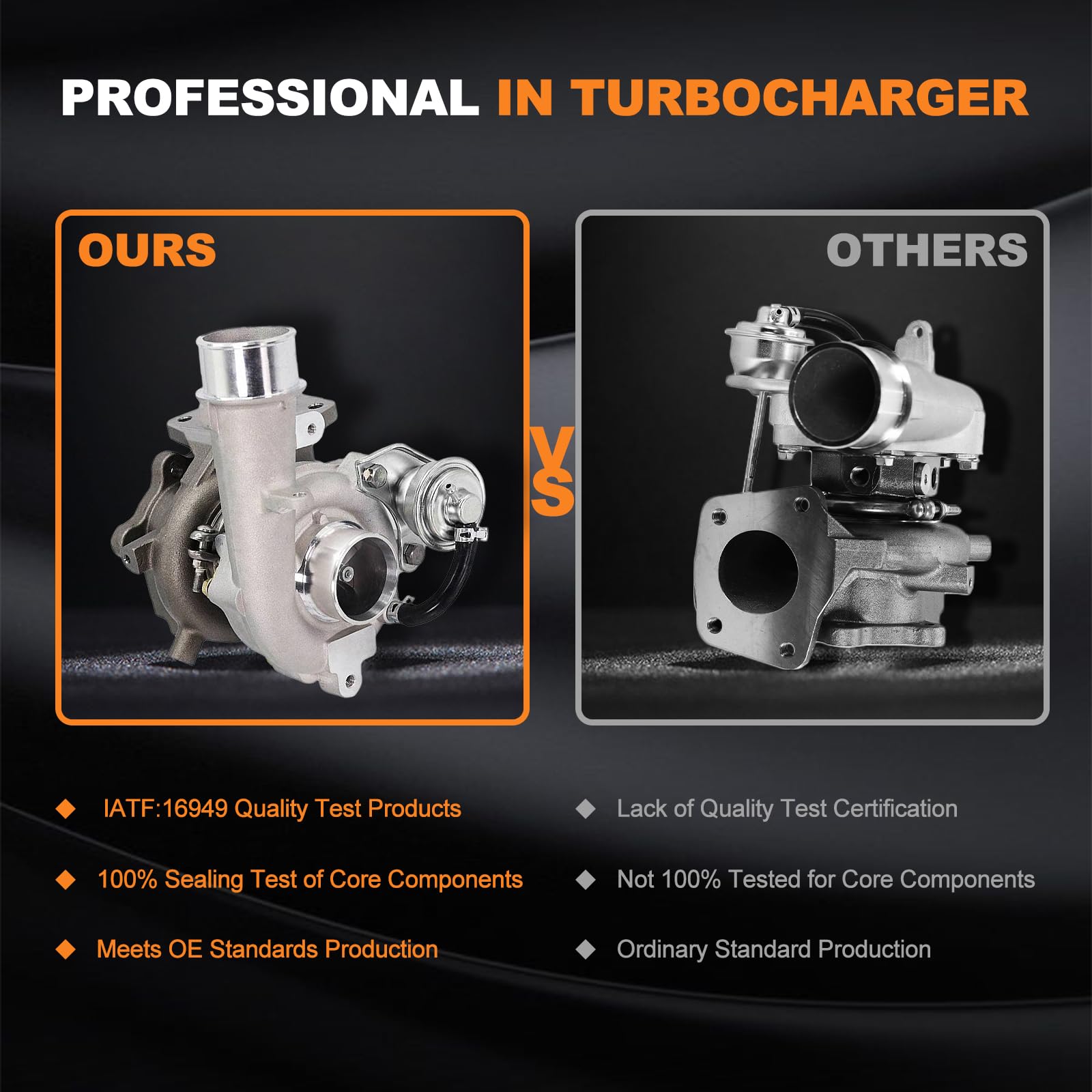 Amazon.com: Bapmic K04 Turbo Charger Turbocharger Kits Replacement 