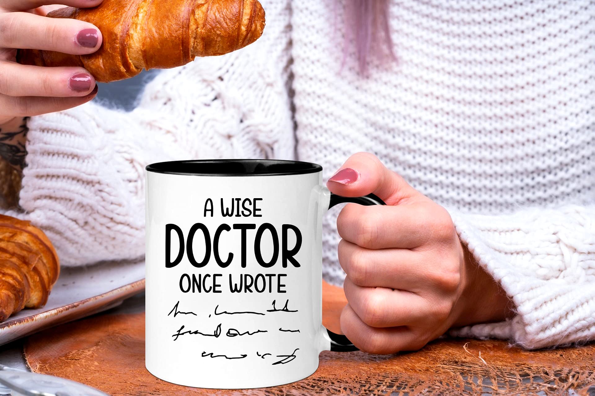 Amazon.com: Wonwhew YYWUDISHOP - Funny Physician Mug, A Wise Doctor Once  Wrote, For Female, Doctor Birthday, 11oz Ceramic Coffee/Tea Cup : Home &  Kitchen