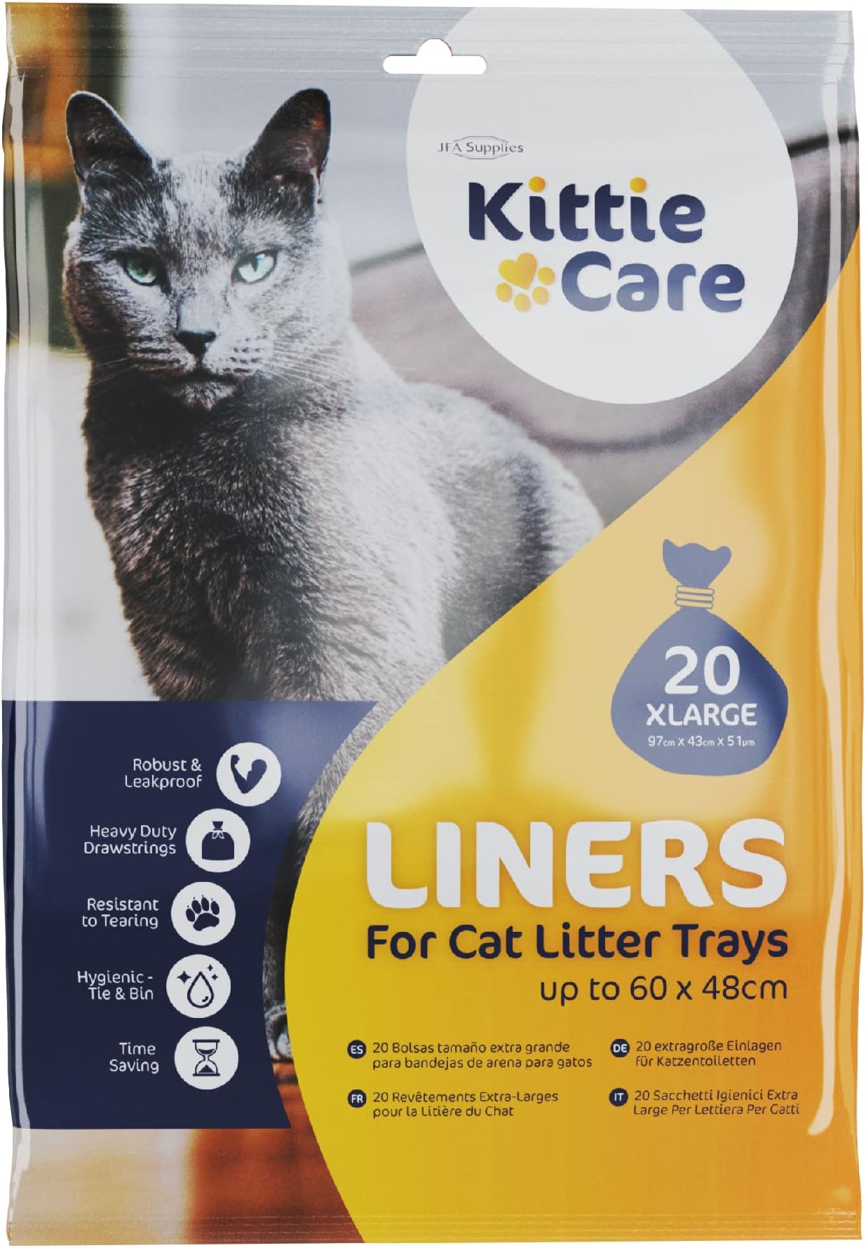 Trixie Bags for Cat Litter Trays XL to fit trays measuring up to 56 ×