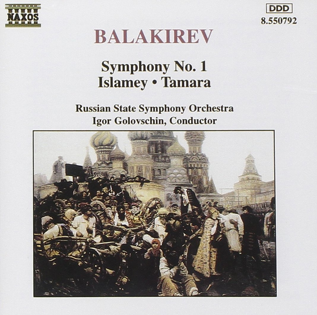Symphony 1 [Audio CD] Balakirev and Igor Golovschin