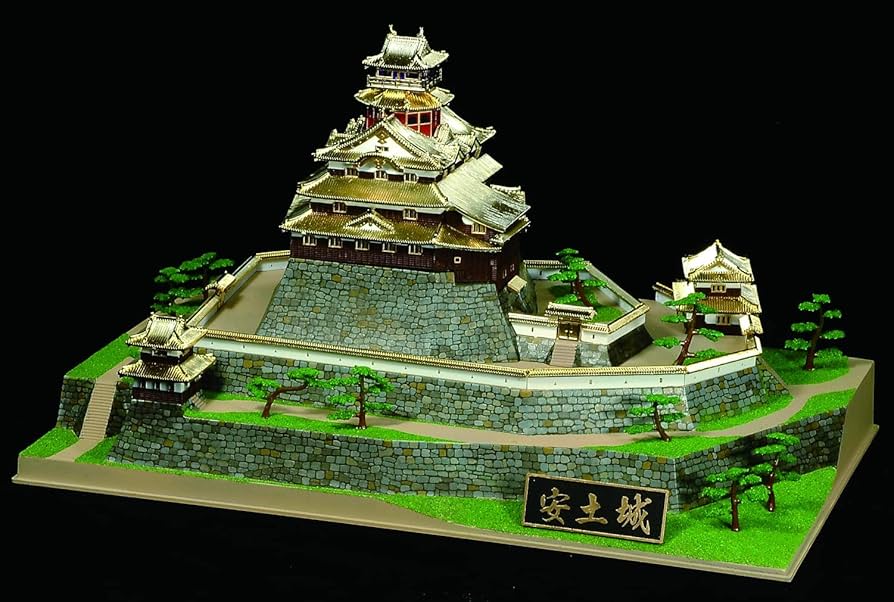 童友社 1/360 日本の名城 DXシリーズ 安土城 プラモデル DX6 2mvetro Amazon | 童友社 1/540 日本の名城 JOYJOYコレクション 安土城