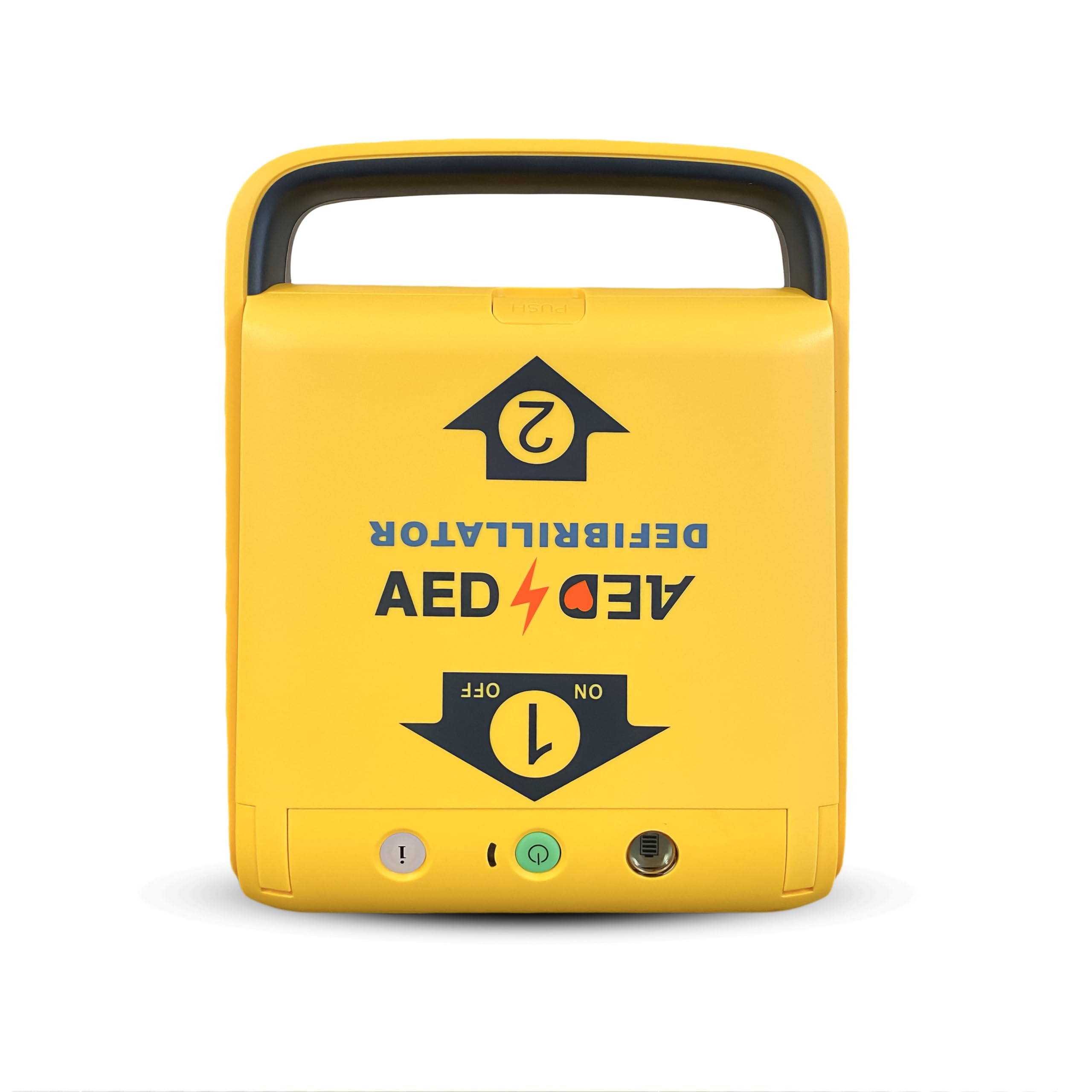 Defibrillatore Semiautomatico I3 AMOUL Completo di Piastre Universali Pre-Collegate Adulti/Pediatriche, Batteria Alta Capacità 5 Anni o 200 Scariche, Borsa da Trasporto - Garanzia 5 Anni