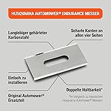 Husqvarna Automower Endurance - Lot de 6 Lames avec vis - Trou Oblong - Lame de qualité Plus Durable - Compatible avec Tous Les Robots tondeuses Husqvarna/Gardena/McCulloch - 2