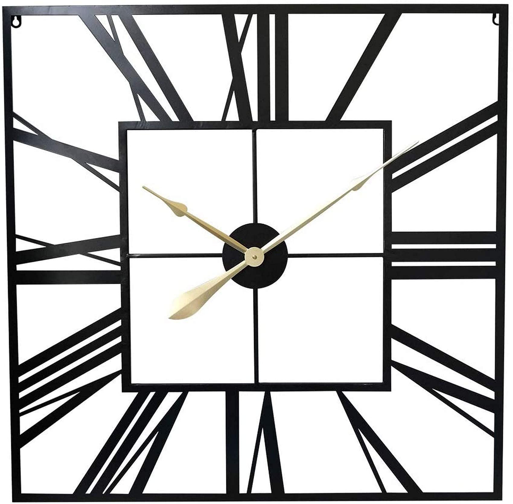Grande horloge murale sans tic-tac pour retrouver le calme au bureau