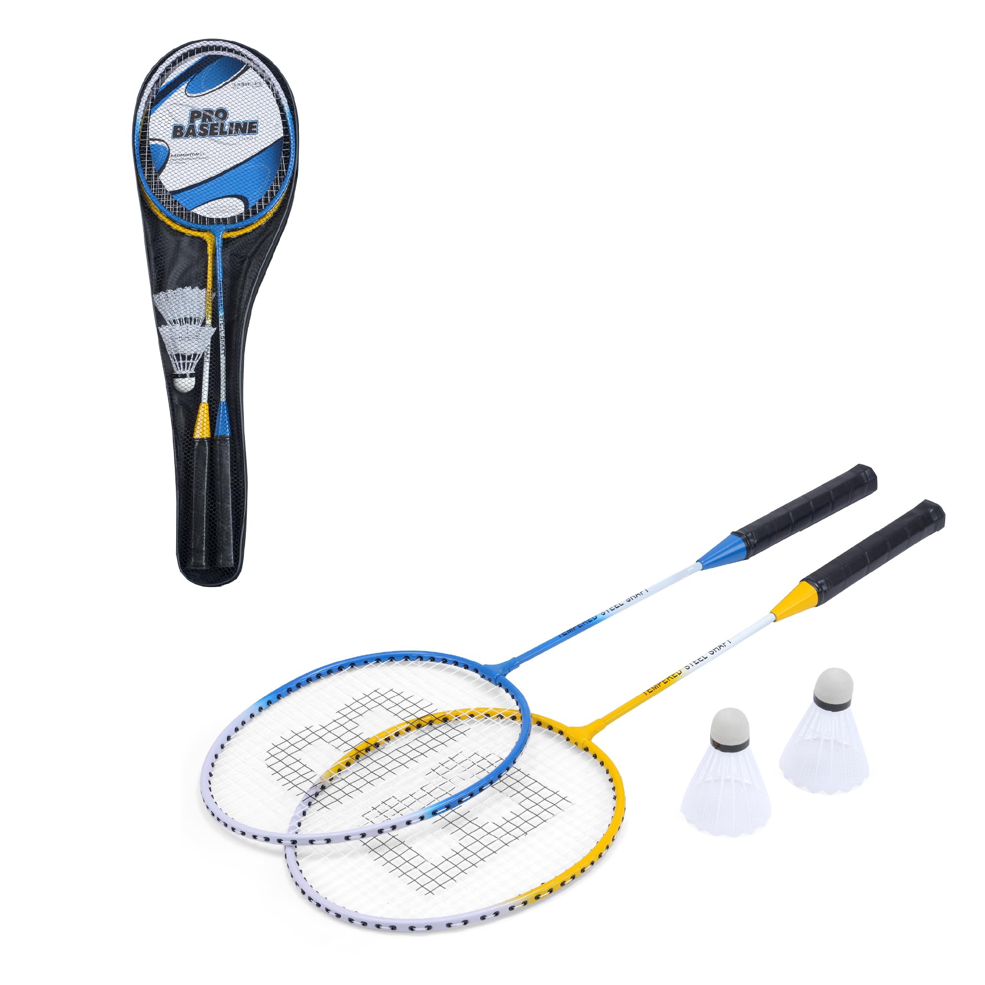 Family Games HIRALIY Badminton Rackets Set For Backyards, Lightweight Badminton Yard Games For Adults