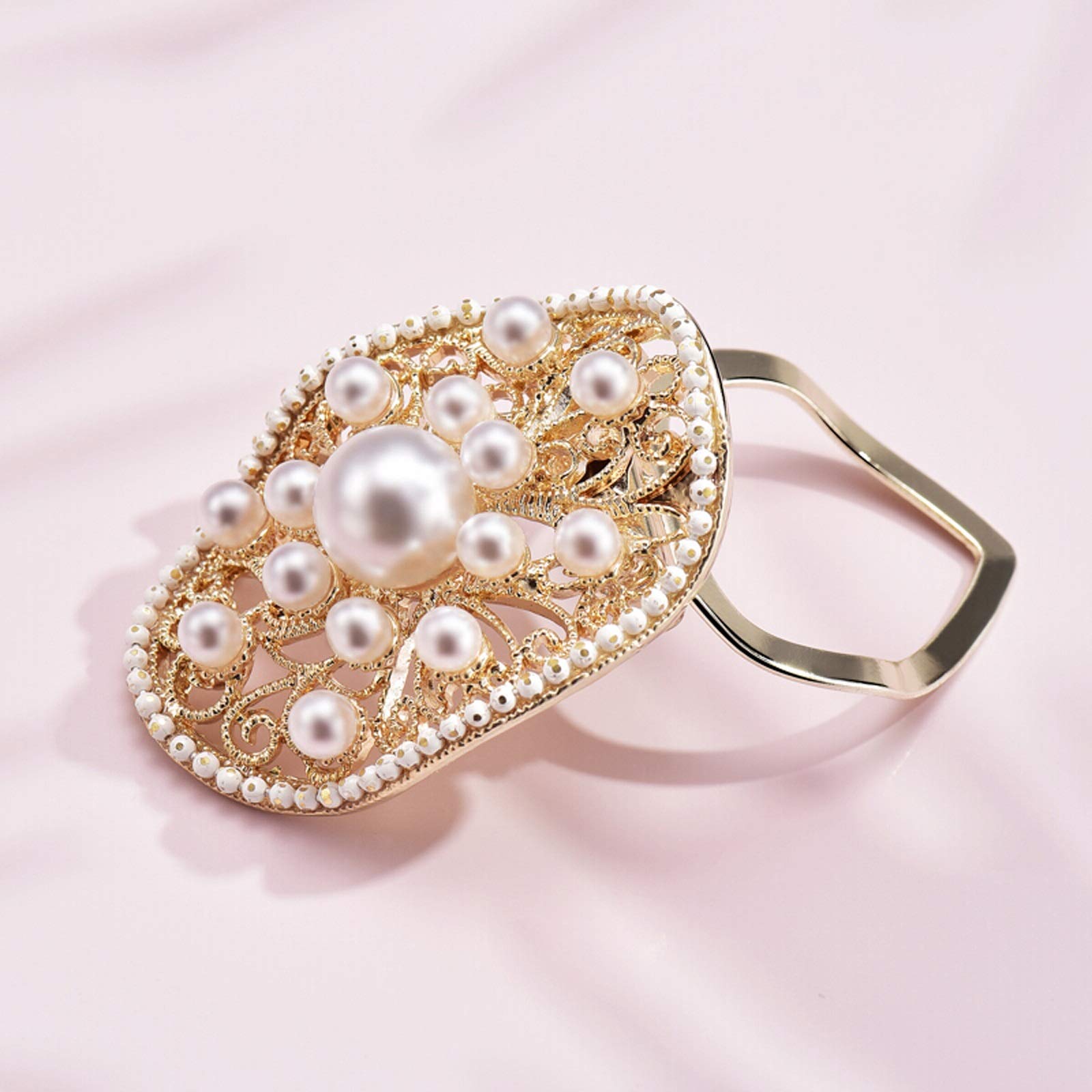 Broszka damska Pin Sztuczne perłowe broszki Przypinki, do odzieży Kołnierzyk Akcesoria do szalików Broszka Wysokiej klasy dwufunkcyjna, luksusowa duża broszka Dekoracja Wykwintne broszki