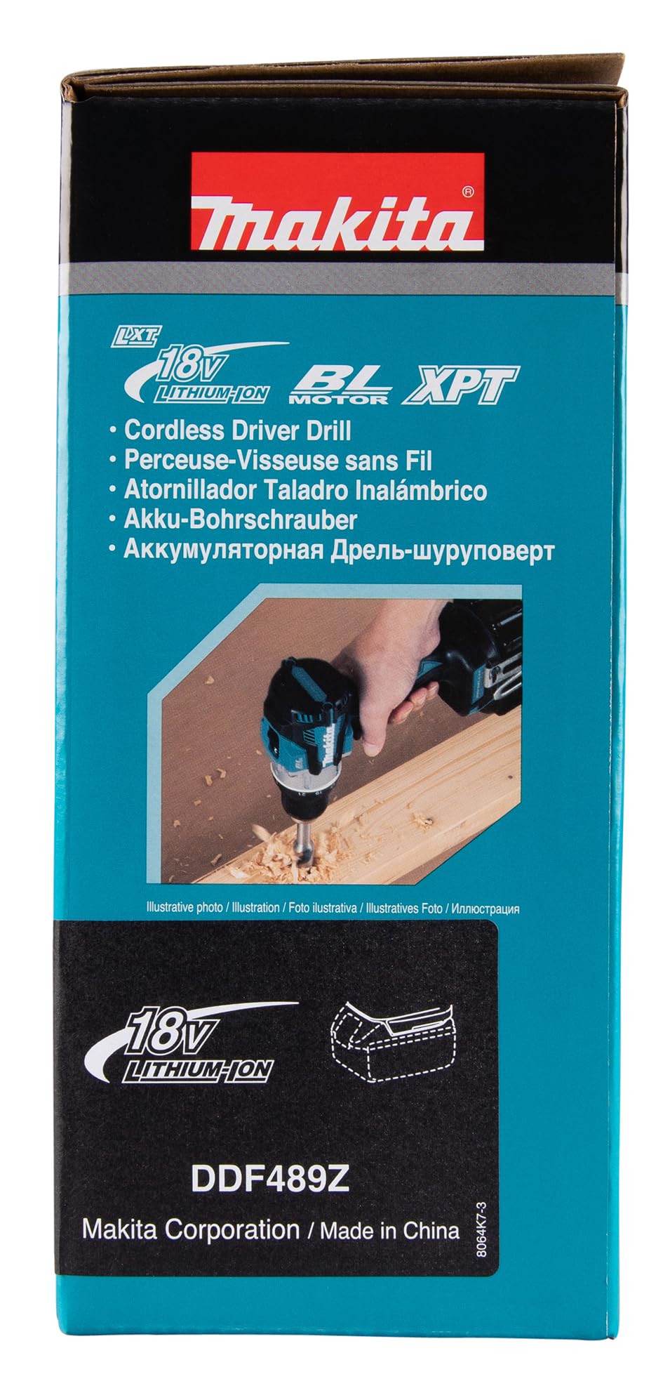Makita DDF489Z 18V Li-Ion LXT Brushless 13mm Trapano avvitatore - Batterie e caricabatterie non inclusi