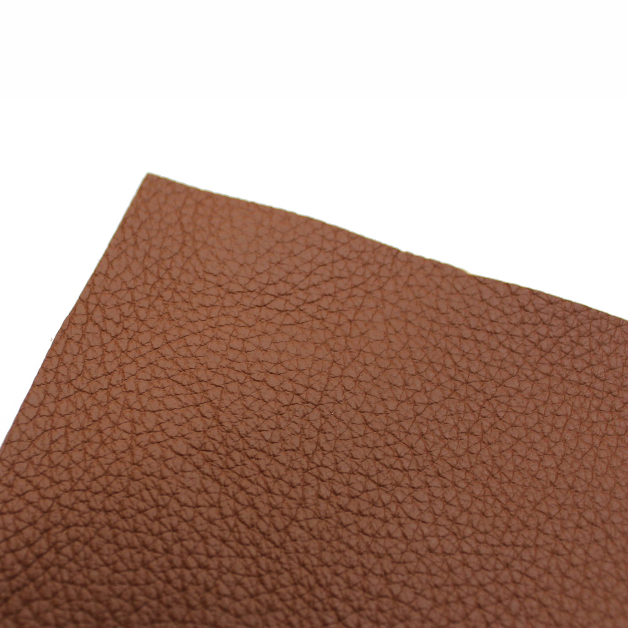 Pelle naturale 100% autentica produzione regolare per pelletteria e sartoria, ideale per artigiani, designer, artigianato, fai da te o progetti in pelle (marrone, 25 cm x 20 cm)