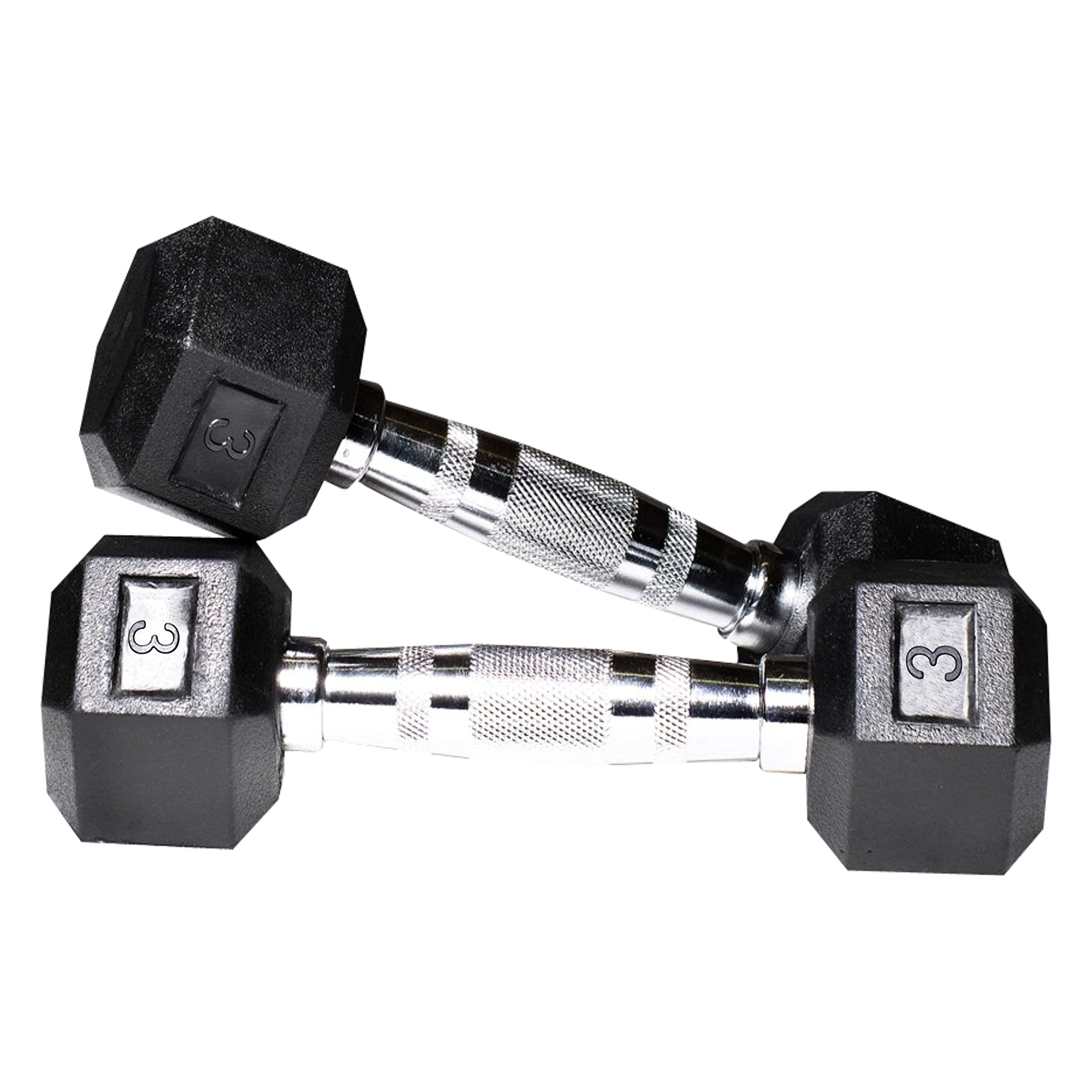 Morikus Rubber Hex Dumbbells for Unisex 3 Kg Pair of 2 (Boxed in Pair) (3 kg) (B08ZSHM1PM) Amazon Price History, Amazon Price Tracker
