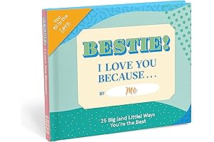 Unique Best Friends Book | Knock Knock Bestie, I Love You Because