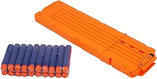 Linn James 18-Dart Bullet Quick Reload Clip - This Magazine Cartridge is Great for Play with Nerf Guns N-Strike Elite Series Foam Dart Blasters and Accessories