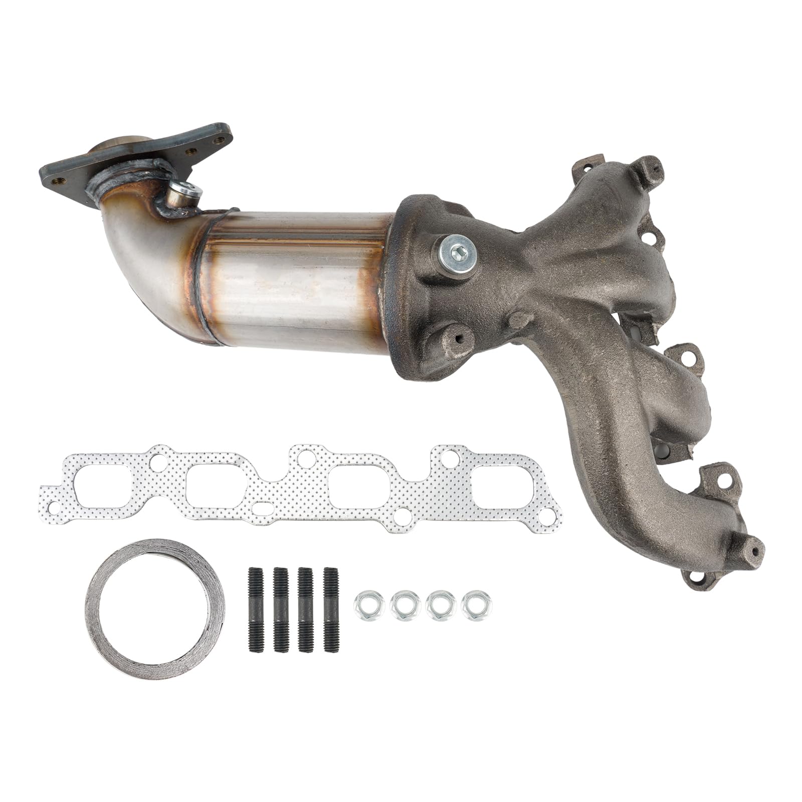 SIZZER 59223 Catalytic Converter Industrial Grade Stainless Steel Manifold & Gasket Kit Replacement for 2007-2012 Colorado 2.9L, 2007-2012 Canyon 2.9L, 2007-2008 i-290 2.9L, EPA Compliant-image-10