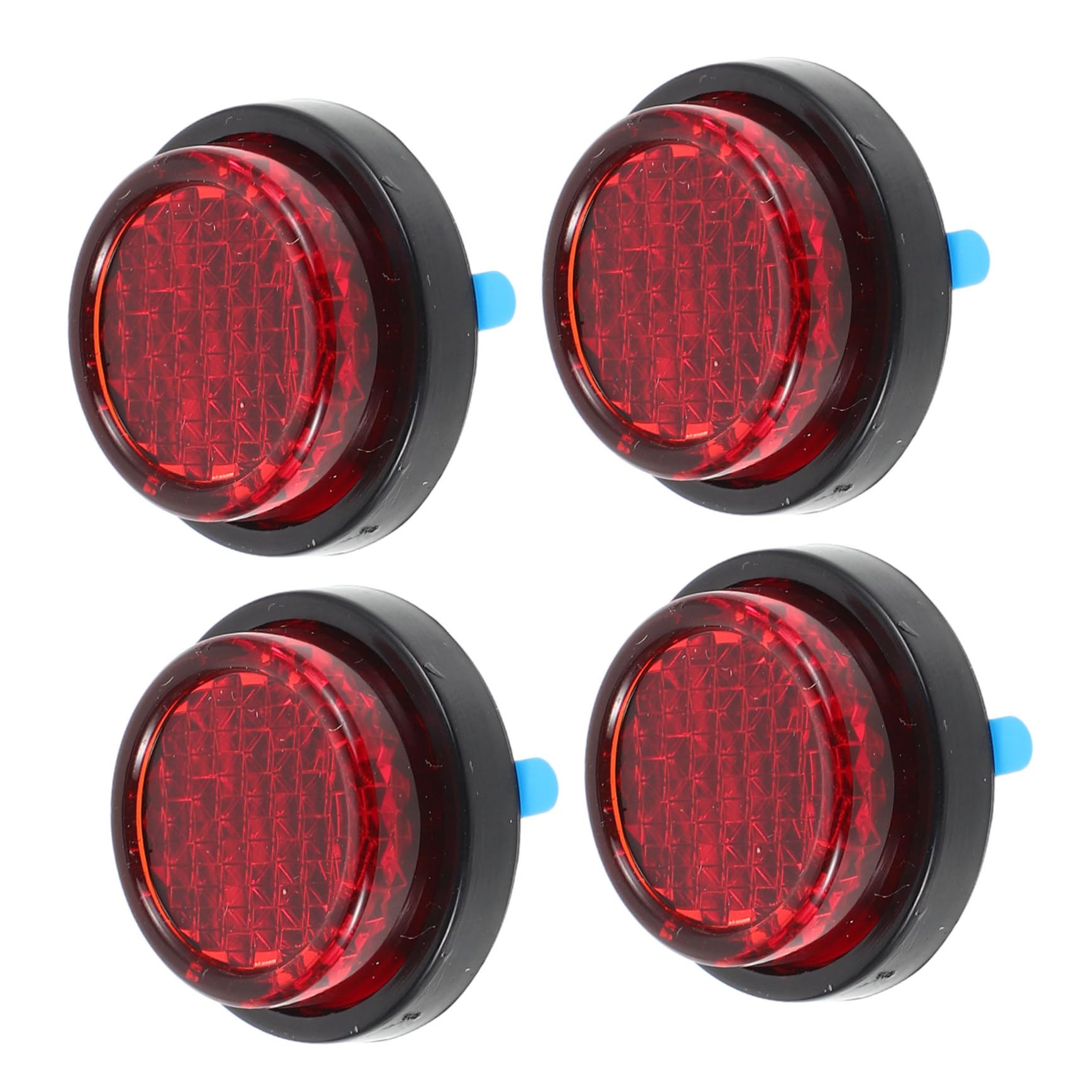 SUPVOX 4pcs Rear Bike Reflectors Motorcycle Modification Parts for Safety Riding Reflectors for Bike