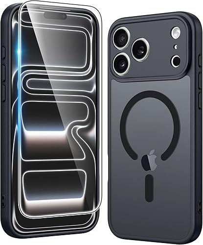 Miniatura 271 de FNTCASE para iPhone Air Case Clear: Fundas magnéticas para teléfono con protector de pantalla a prueba de caídas, compatibles con Magsafe, delgadas