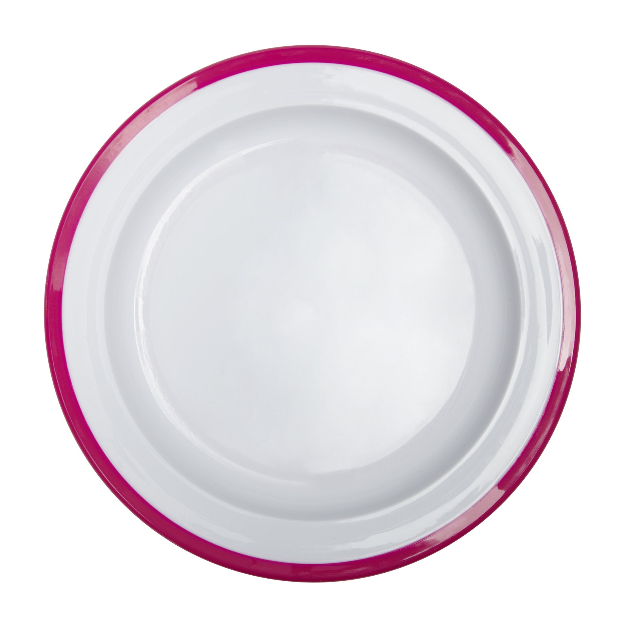 OXO Tot Big Kids Plate with Non-Slip Base- Pink