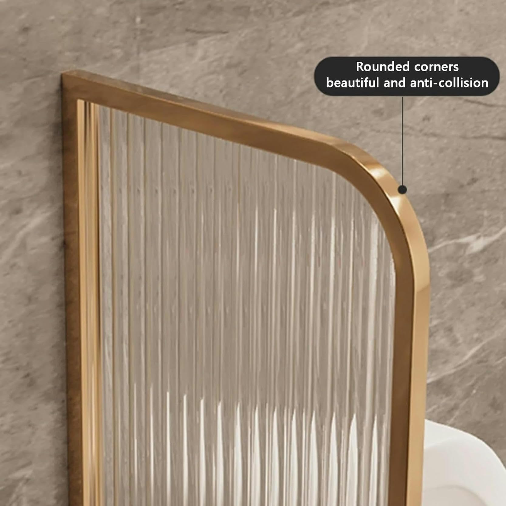 Divisor para urinario hombre, fijación de pared, acero inoxidable con vidrio templado, para inodoros públicos y bares, color: negro