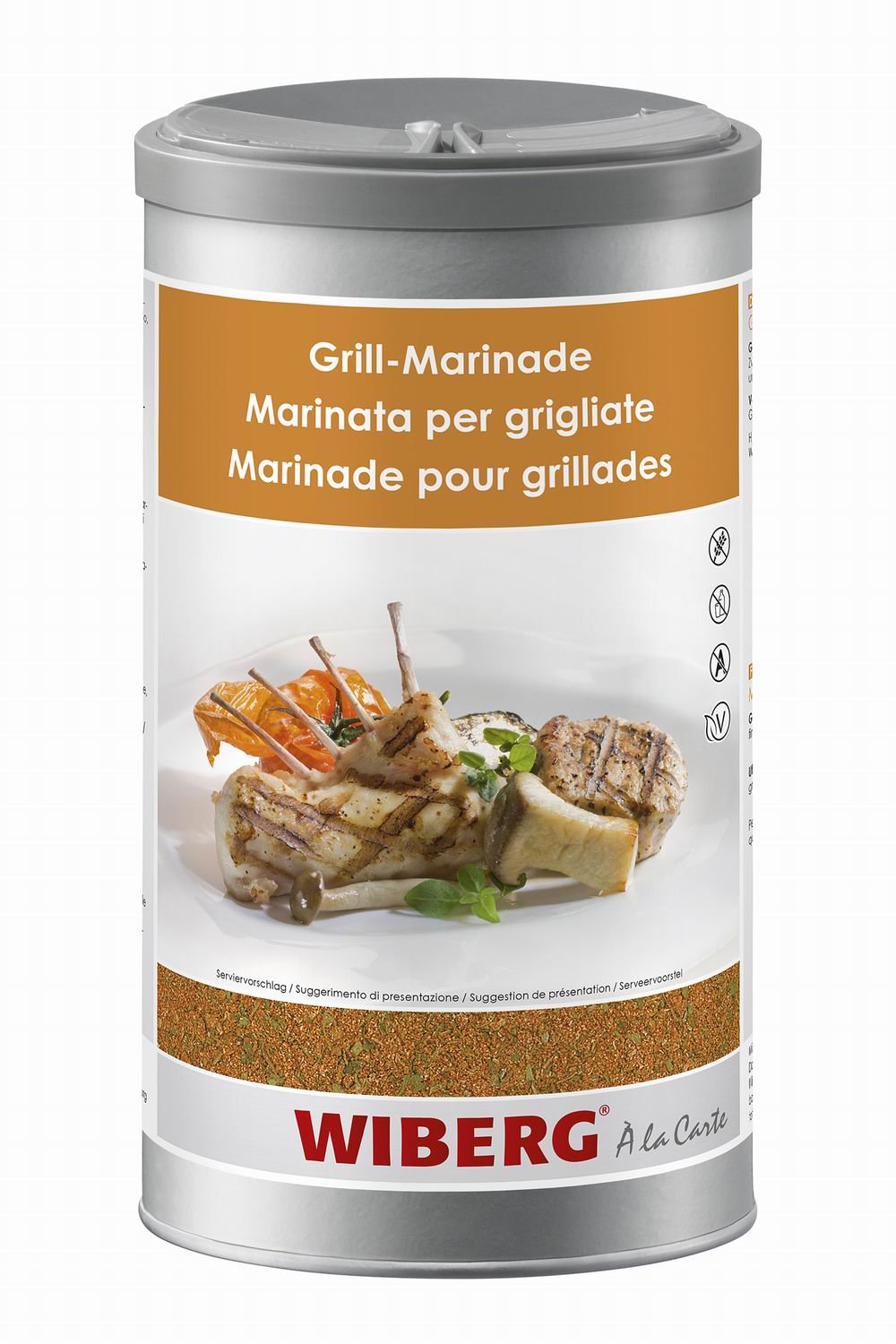 WIBERG - Barbecue marinata, miscela di spezie – 520 g