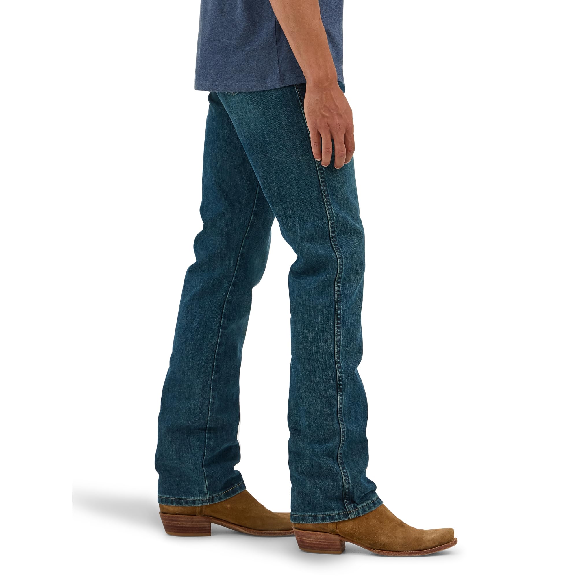 Wrangler Herren Jeans Retro Slim Fit Boot Cut Jeans